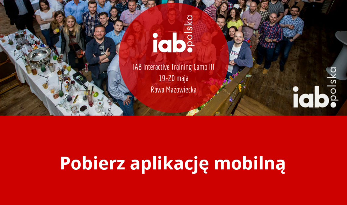 Blog - MKonferencja na IAB Interactive Training Camp 2016